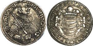 1 Талер Князівство Трансильванія (1571-1711) Срібло Sigismund Báthory,  prince of Transylvania (1572 -1613)