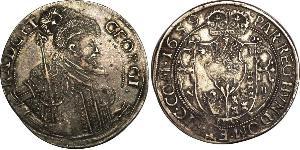 1 Талер Князівство Трансильванія (1571-1711) Срібло Ракоці Юрій II (1621 -1660)