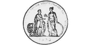 1 Талер Королівство Баварія (1806 - 1918) Срібло Людвиг I (король Баварії)(1786 – 1868)