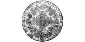 1 Талер Королівство Баварія (1806 - 1918) Срібло Людвиг I (король Баварії)(1786 – 1868)