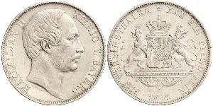 1 Талер Королівство Баварія (1806 - 1918) Срібло Максиміліан II (король Баварії)(1811 - 1864)
