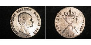 1 Талер Королівство Баварія (1806 - 1918) Срібло Максиміліан I (король Баварії) (1756 - 1825)
