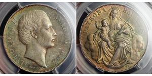 1 Талер Королівство Баварія (1806 - 1918) Срібло Людвіг II (король Баварії)(1845 – 1886)