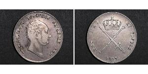 1 Талер Королівство Баварія (1806 - 1918) Срібло Максиміліан I (король Баварії) (1756 - 1825)