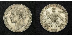 1 Талер Королівство Вюртемберг Срібло William I of Württemberg