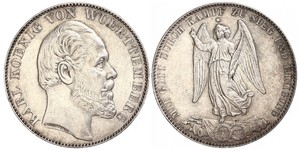 1 Талер Королівство Вюртемберг Срібло Charles I of Württemberg