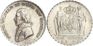 1 Талер Королівство Пруссія (1701-1918) Срібло Фрідрих Вільгельм III, король Пруссії  (1770 -1840)