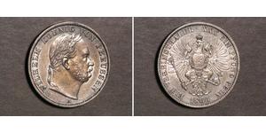 1 Талер Королівство Пруссія (1701-1918) Срібло Wilhelm I, German Emperor (1797-1888)