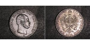 1 Талер Королівство Пруссія (1701-1918) Срібло Wilhelm I, German Emperor (1797-1888)