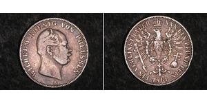 1 Талер Королівство Пруссія (1701-1918) Срібло Wilhelm I, German Emperor (1797-1888)