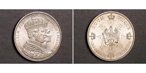 1 Талер Королівство Пруссія (1701-1918) Срібло Wilhelm I, German Emperor (1797-1888)