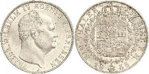 1 Талер Королівство Пруссія (1701-1918) Срібло Фрідріх Вільгельм IV (1795 - 1861)