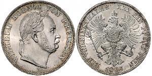 1 Талер Королівство Пруссія (1701-1918) Срібло Wilhelm I, German Emperor (1797-1888)