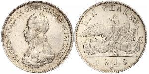 1 Талер Королівство Пруссія (1701-1918) Срібло Фрідрих Вільгельм III, король Пруссії  (1770 -1840)
