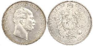 1 Талер Королівство Пруссія (1701-1918) Срібло Wilhelm I, German Emperor (1797-1888)