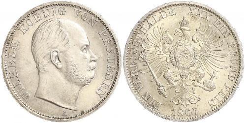 1 Талер Королівство Пруссія (1701-1918) Срібло Wilhelm I, German Emperor (1797-1888)