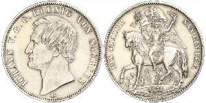 1 Талер Королівство Саксонія (1806 - 1918) Срібло John of Saxony