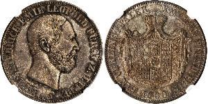 1 Талер Липпе-Детмольд (1123 - 1918) Срібло Leopold III, Prince of Lippe