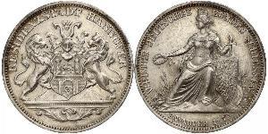 1 Талер Провінція Ганновер (1868 - 1946) Срібло 