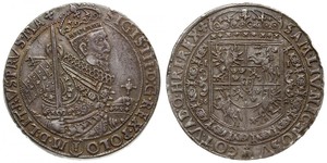1 Талер Річ Посполита (1569-1795) Срібло Сигизмунд III