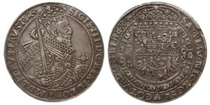 1 Талер Річ Посполита (1569-1795) Срібло Сигизмунд III