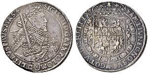 1 Талер Річ Посполита (1569-1795) Срібло Сигизмунд III