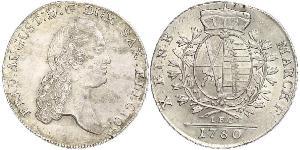 1 Талер Саксонія (курфюрство) (1356 - 1806) Срібло Август II Фрідріх (1670 - 1733)