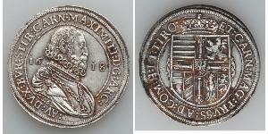 1 Талер Священна Римська імперія (962-1806) Срібло Maximilian III, Archduke of Austria (1558 – 1618)