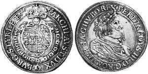 1 Талер Священна Римська імперія (962-1806) Срібло 