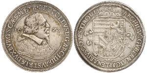 1 Талер Священна Римська імперія (962-1806) Срібло Leopold V, Archduke of Austria  (1586 – 1632)