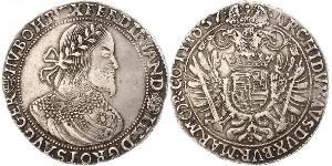 1 Талер Священна Римська імперія (962-1806) Срібло Ferdinand III, Holy Roman Emperor (1608-1657)
