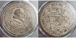 1 Талер Священна Римська імперія (962-1806) Срібло Leopold V, Archduke of Austria  (1586 – 1632)