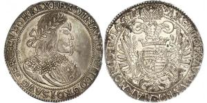 1 Талер Священна Римська імперія (962-1806) Срібло Ferdinand III, Holy Roman Emperor (1608-1657)