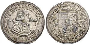 1 Талер Священна Римська імперія (962-1806) Срібло Leopold V, Archduke of Austria  (1586 – 1632)