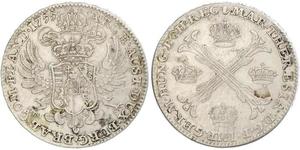 1 Талер / 1 Крона Австрийские Нидерланды (1713-1795) Серебро Maria Theresa of Austria (1717 - 1780)