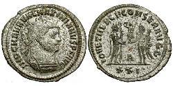 1 Тетрадрахма Римская империя (27BC-395)  Максимиан (250-310)