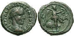 1 Тетрадрахма Римская империя (27BC-395) Бронза Деций Траян (201-251)