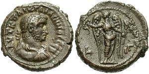 1 Тетрадрахма Римская империя (27BC-395) Бронза Галлиен (218-268)