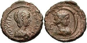 1 Тетрадрахма Римская империя (27BC-395) Бронза 