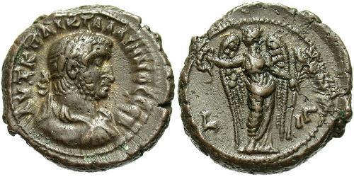 1 Тетрадрахма Римская империя (27BC-395) Бронза Галлиен (218-268)