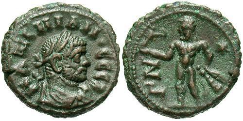 1 Тетрадрахма Римская империя (27BC-395) Бронза Максимиан (250-310)