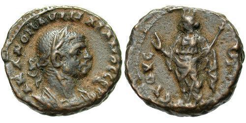 1 Тетрадрахма Римская империя (27BC-395) Бронза Аврелиан (215-275)