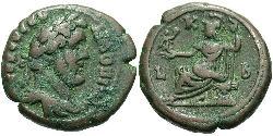 1 Тетрадрахма Римська імперія (27BC-395) Бронза Антоній Пій  (86-161)