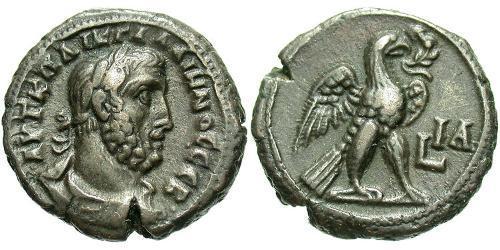 1 Тетрадрахма Римська імперія (27BC-395) Бронза Галліен (218-268)