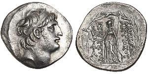 1 Тетрадрахма Государство Селевкидов (312BC-63 BC) Серебро Антиох VII Эвергет (?-129BC)