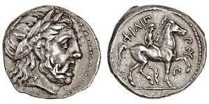 1 Тетрадрахма Древняя Греция (1100BC-330) Серебро Philip II of Macedon (382 BC - 336 BC)