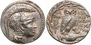 1 Тетрадрахма Древняя Греция (1100BC-330) Серебро 