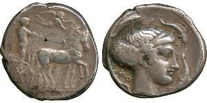 1 Тетрадрахма Древняя Греция (1100BC-330) Серебро 