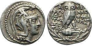 1 Тетрадрахма Древняя Греция (1100BC-330) Серебро 