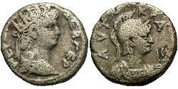 1 Тетрадрахма Римская империя (27BC-395) Серебро Нерон (37- 68)